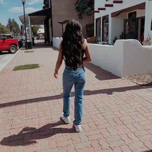 Distressed Levi Strauss 501 Jeans (23W, 30L)